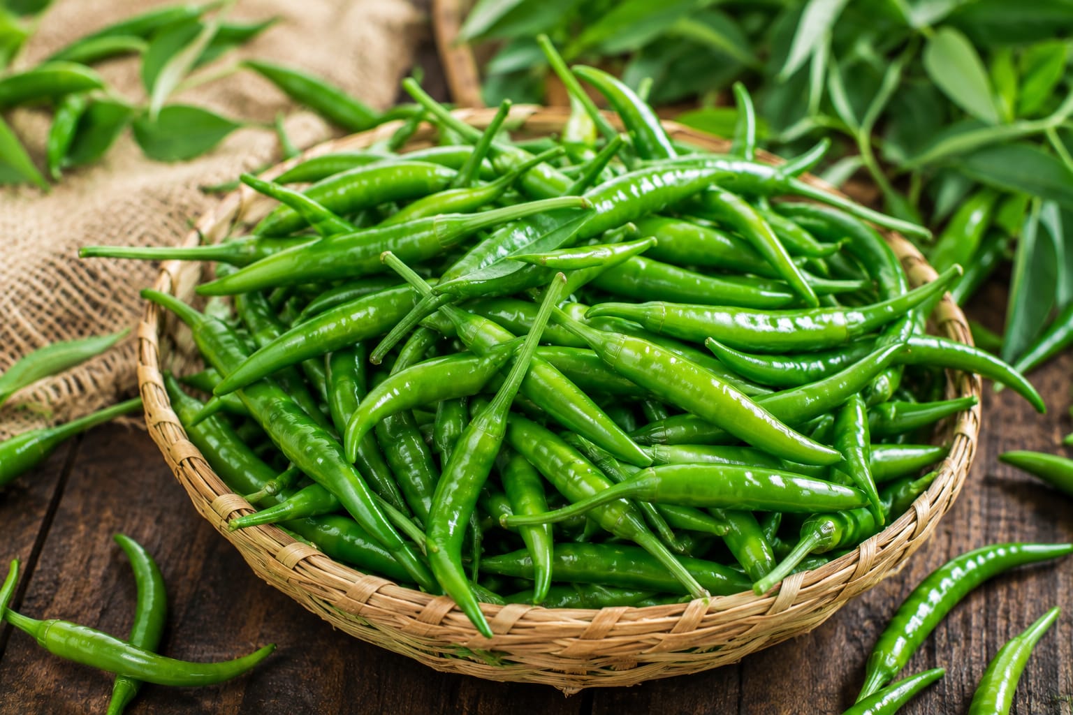 Fresh Green Chilli